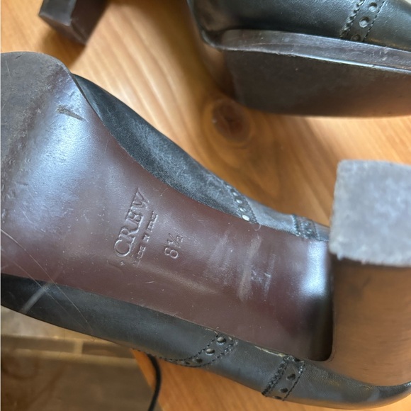 J.Crew high heel brogue shoes size 8.5 - Picture 6 of 6